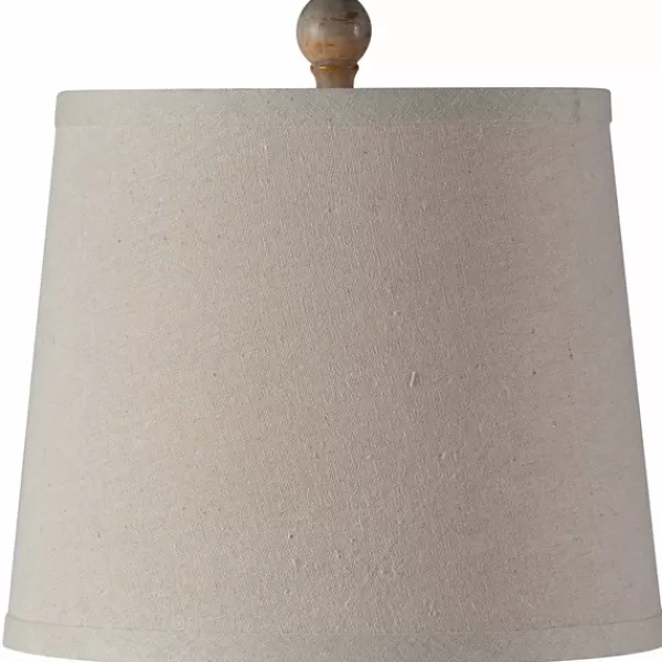 Buffet Lamps-Kirkland's Home Distressed And Gold Buffet Lamps, Set Of 2 Gray