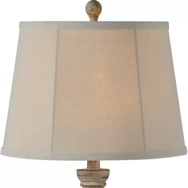 Buffet Lamps-Kirkland's Home Distressed Rodan Buffet Lamps, Set Of 2 Ivory