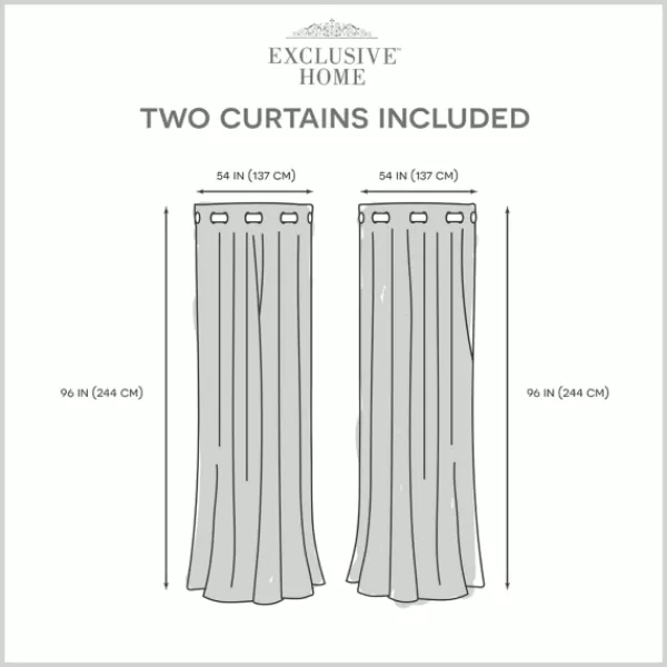 Curtains & Drapes-Kirkland's Home Dove Gray Floral 2-Pc. Curtain Panel Set, 96 In. Gray/White