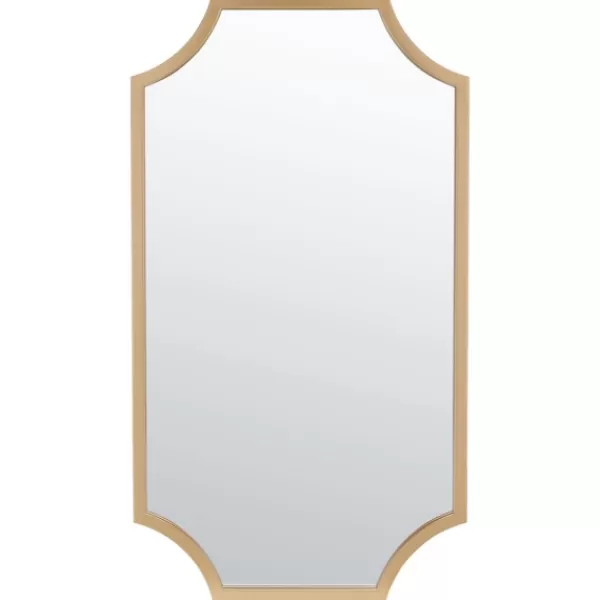 Decorative Mirrors-Kirkland's Home Elenin Gold Scalloped Wall Mirror