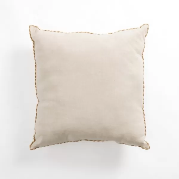 Pillows-Kirkland's Home Embroidered Pumpkin Pillow Orange