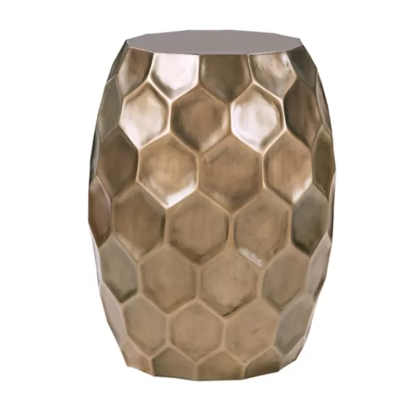 Accent & End Tables-Kirkland's Home En Owen Accent Table Gold