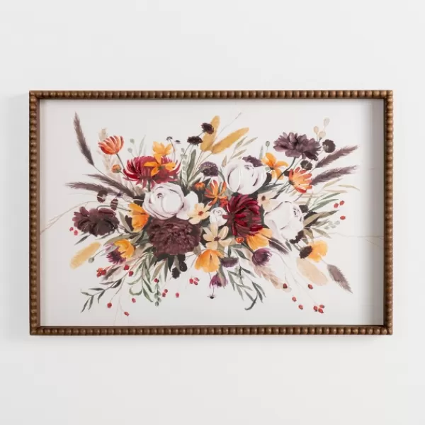 Framed Art-Kirkland's Home Equinox Bouquet Framed Art Print Multi