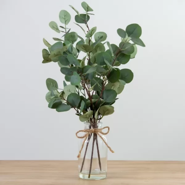 Arrangements & Greenery-Kirkland's Home Eucalyptus And Twine Ery Arrangement Green