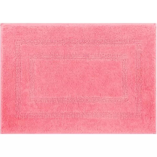 Bathroom Rugs-Kirkland's Home Fiesta Plush Reversible Cotton Bath Mat, 45 In. Pink