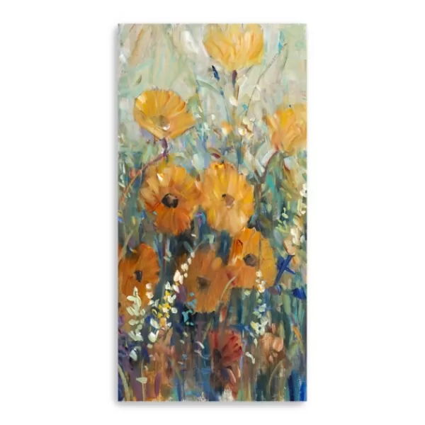 Canvas Art-Kirkland's Home Floral Expression Iv Giclee Canvas Art Print Multi