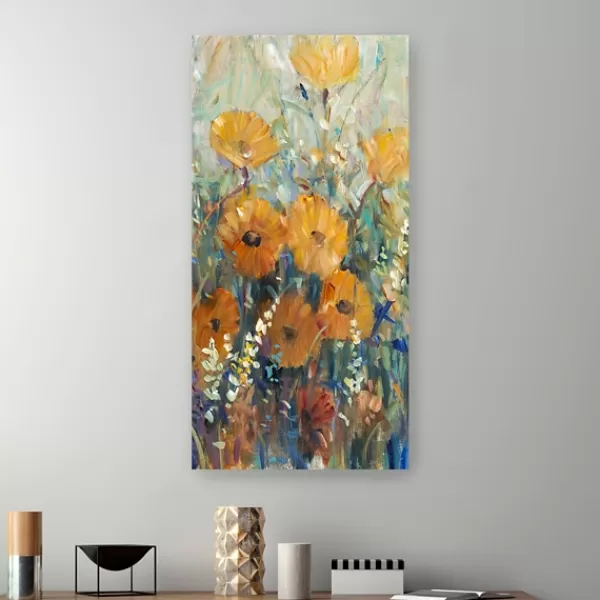 Canvas Art-Kirkland's Home Floral Expression Iv Giclee Canvas Art Print Multi