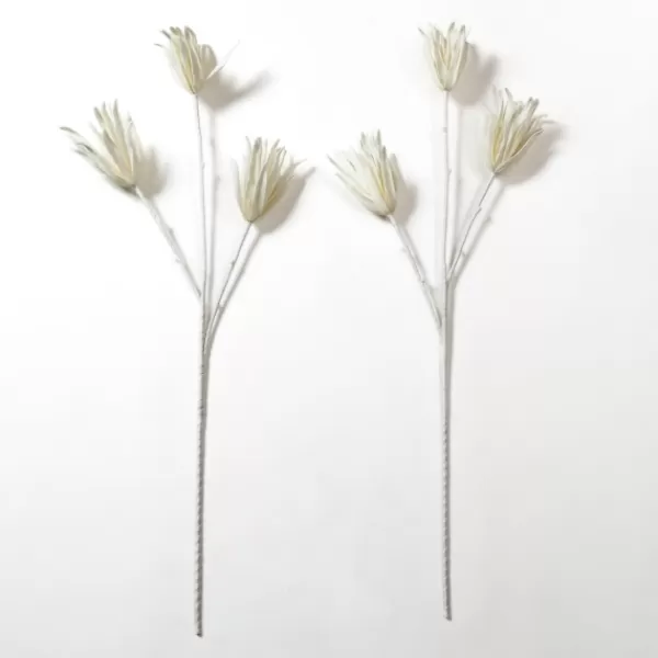 Stems & Bouquets-Kirkland's Home Foam Floral Stem White