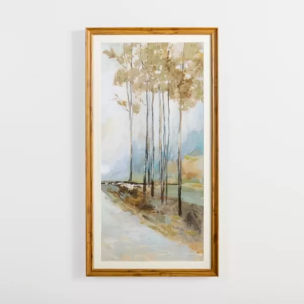 Framed Art-Kirkland's Home Forest Path Ii Framed Art Print Multi