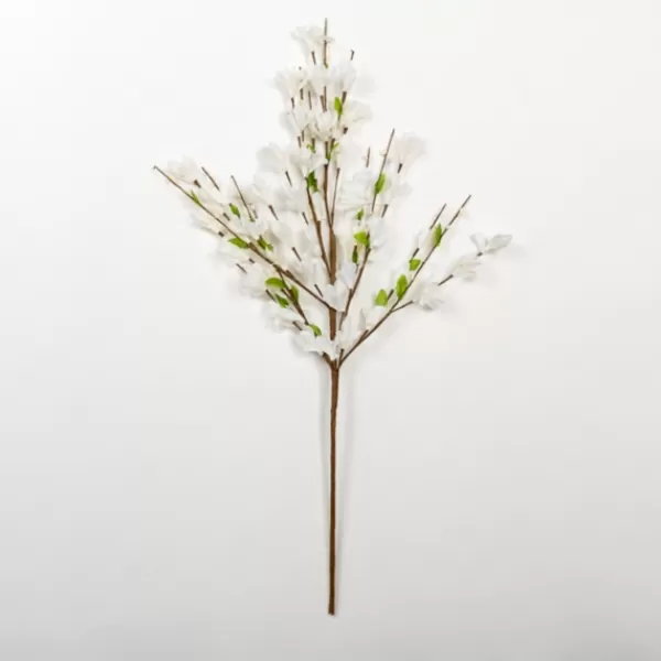 Stems & Bouquets-Kirkland's Home Forsythia Stem, 30 In. White