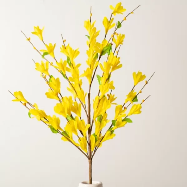 Stems & Bouquets-Kirkland's Home Forsythia Stem, 30 In. Yellow