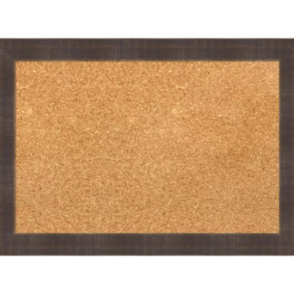 Memo & Chalkboards-Kirkland's Home Framed Corkboard Brown