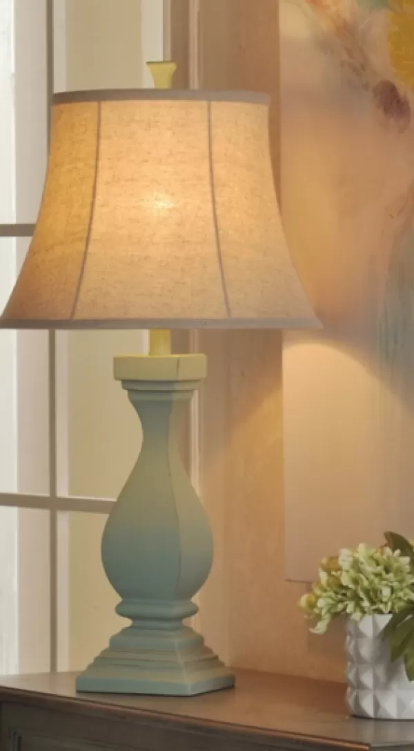 Table Lamps-Kirkland's Home French Green Classic Table Lamp Ivory