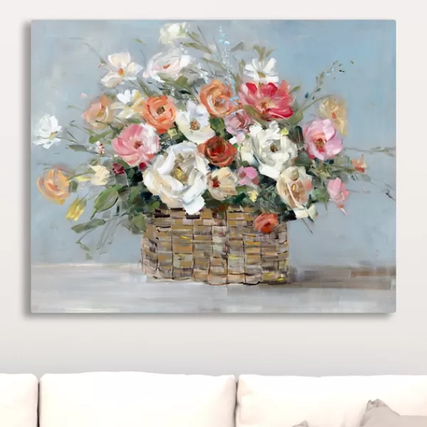 Canvas Art-Kirkland's Home Fresh Flower Market Canvas Art Print Multi