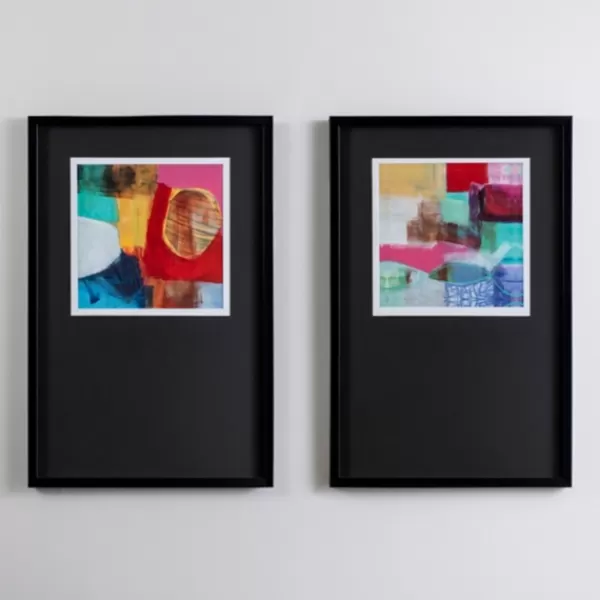 Framed Art-Kirkland's Home Fun Colors Abstract I Framed Wall Art Red/Blue/Yellow
