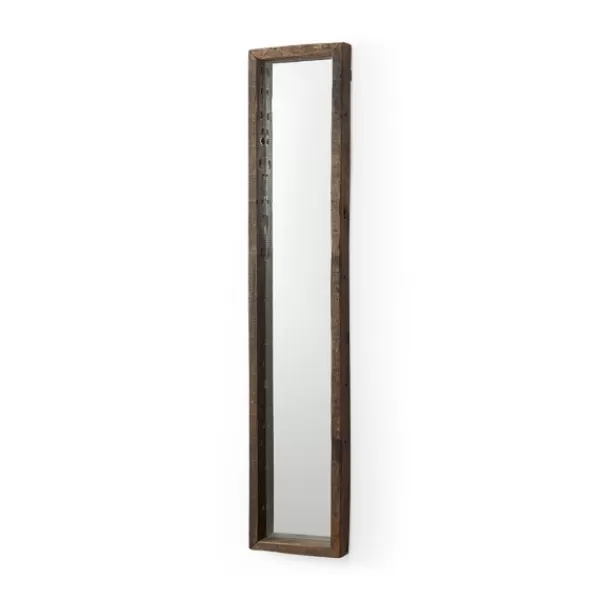 Decorative Mirrors-Kirkland's Home Garcelle Raw Wood Full-Length Wall Mirror