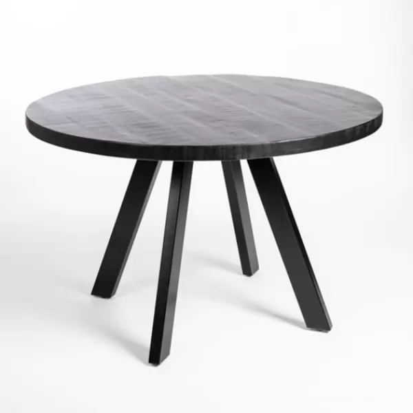 Dining Tables-Kirkland's Home Glenn Midnight Wood Dining Table Black