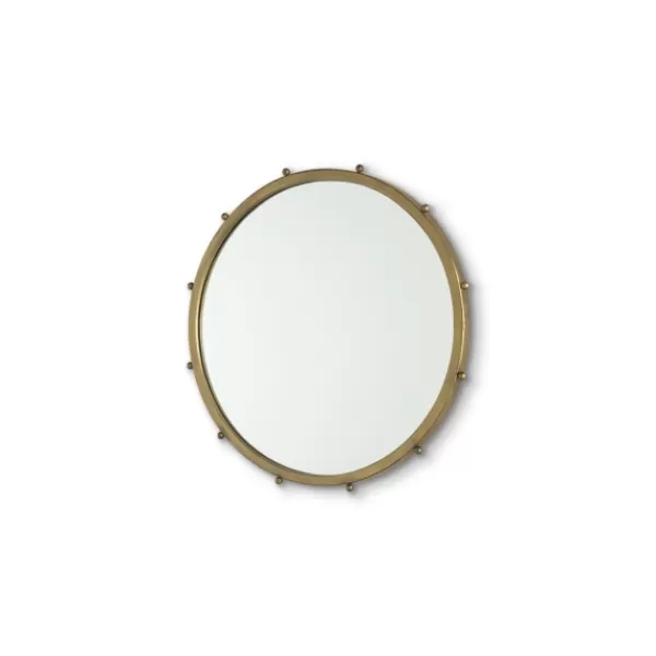 Decorative Mirrors-Kirkland's Home Gold Elena I Small Wall Mirror