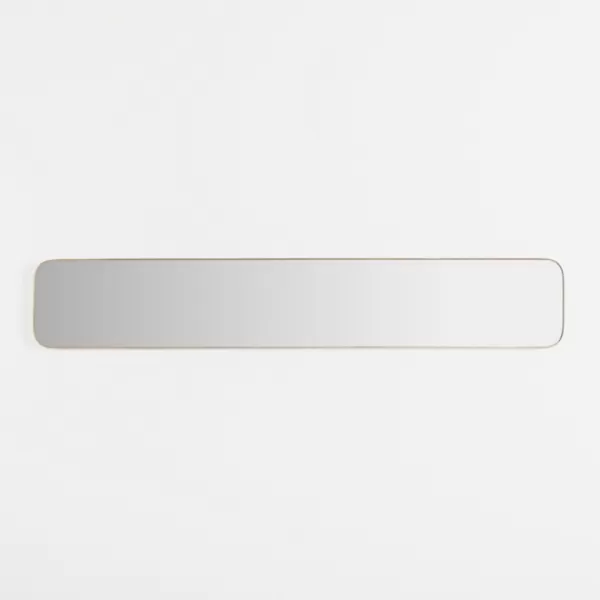 Framed Mirrors-Kirkland's Home Golden Linear Wall Mirror