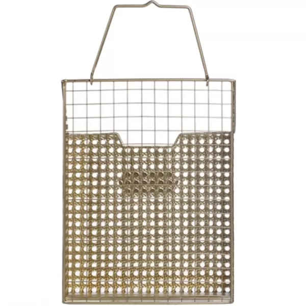 Decorative Accents-Kirkland's Home Golden Woven Metal File Folder, 17 In.