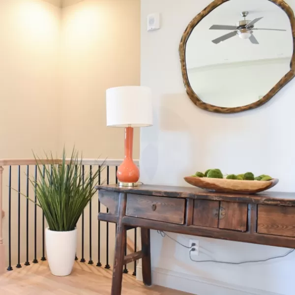 Arrangements & Greenery-Kirkland's Home Grass Arrangement In White Cement Pot Green/White