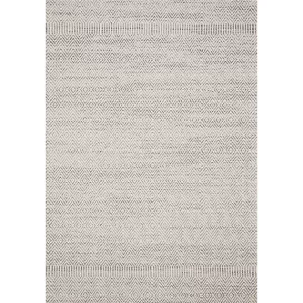 Outdoor Rugs-Kirkland's Home Gray And Bone Zig Zag Outdoor Area Rug, 5X7 Gray/Ivory