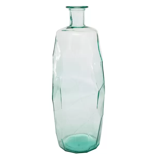 Vases-Kirkland's Home Green And Blue Clear Glass Vase, 29 In. Green/Blue/Clear