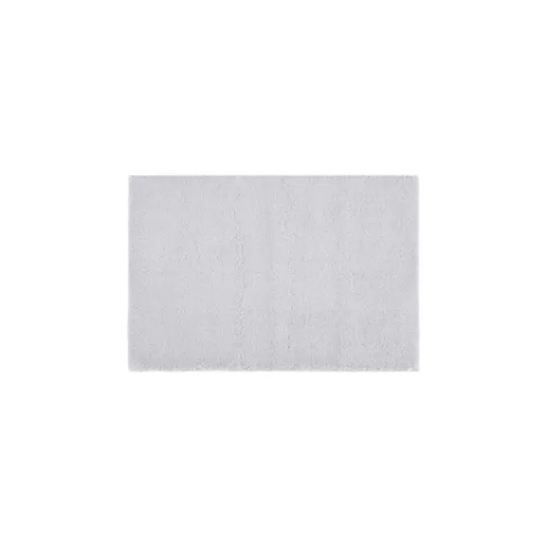 Bathroom Rugs-Kirkland's Home High Pile Marshmallow Bath Mat, 30 In. Gray