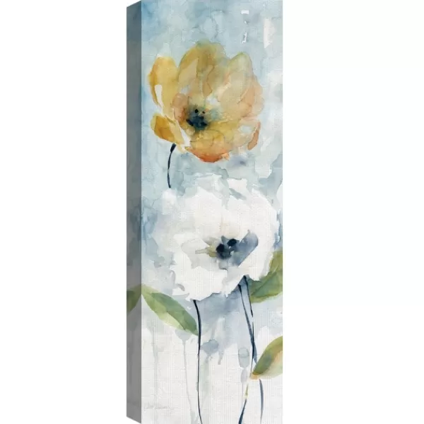 Canvas Art-Kirkland's Home Holland Spring Blooms Canvas Art Prints, Set Of 2 Yellow/White/Green/Blue