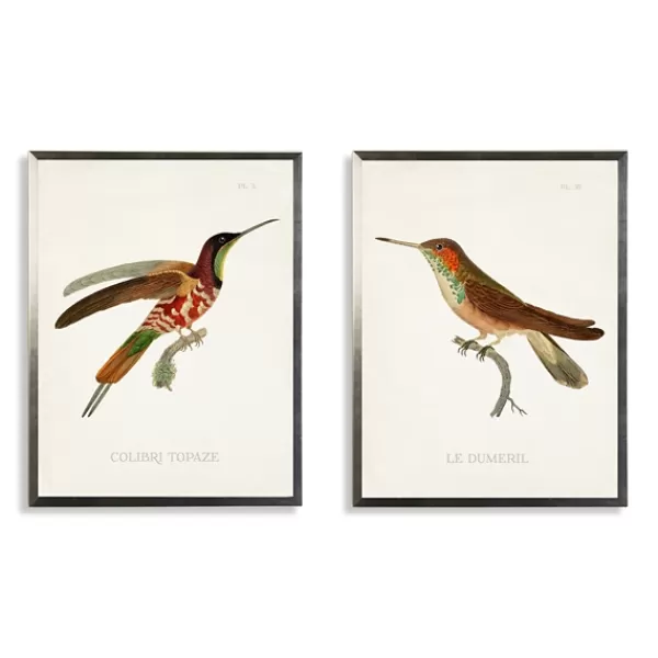 Framed Art-Kirkland's Home Hummingbirds I Framed Art Prints, Set Of 2 Multi