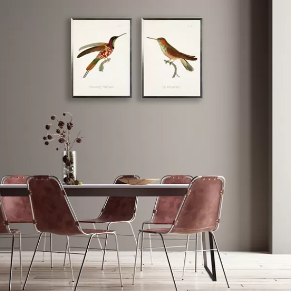 Framed Art-Kirkland's Home Hummingbirds I Framed Art Prints, Set Of 2 Multi