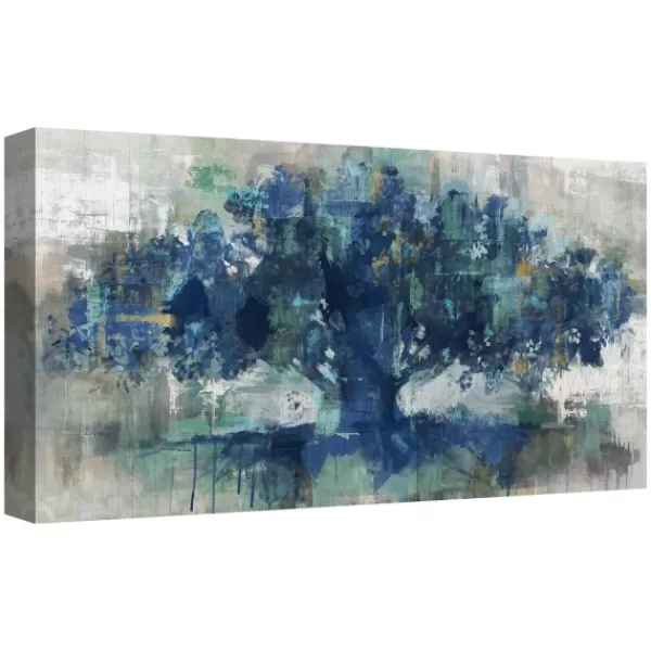 Canvas Art-Kirkland's Home Indigo Tree Of Life Canvas Art Print Blue