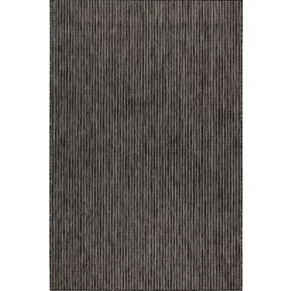 Outdoor Rugs-Kirkland's Home Intertwine Indoor/Outdoor Area Rug, 4X7 Black