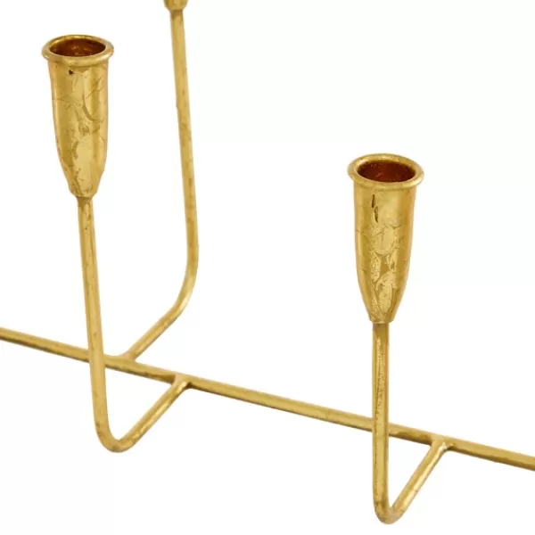 Candle Holders-Kirkland's Home Iron Taper Candle Holder Gold