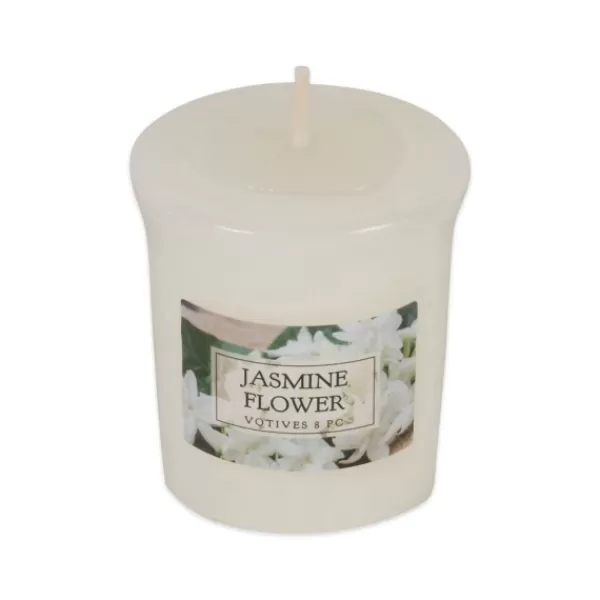 Candles-Kirkland's Home Jasmine Flower Votive Candles, Set Of 8 White