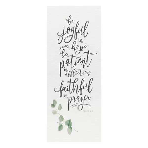 Wall Quotes & Signs-Kirkland's Home Joyful In Hope Canvas Art Print White