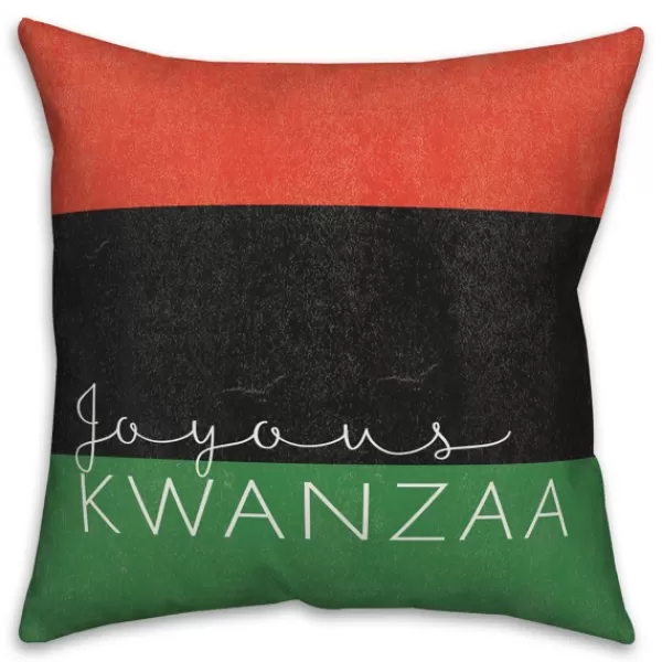 Wall Plaques-Kirkland's Home Joyous Kwanzaa Decorative Throw Pillow