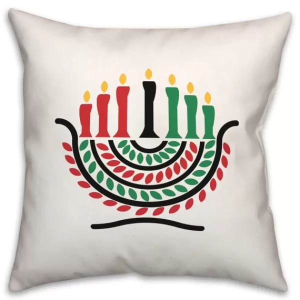 Wall Plaques-Kirkland's Home Kinara Kwanza Decorative Throw Pillow