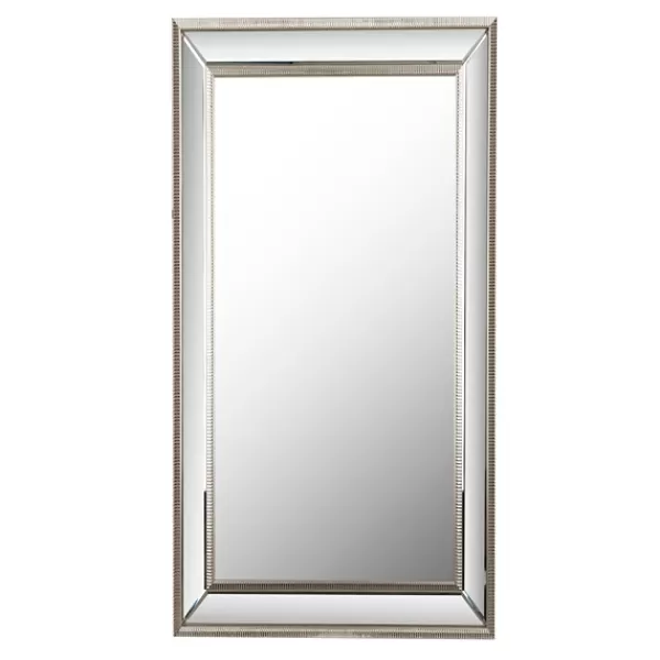 Decorative Mirrors-Kirkland's Home Large Silver Luxe Mirror, 37.2X67.2 In.