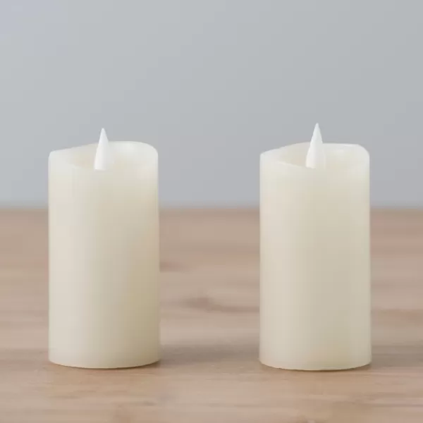 Flameless Candles-Kirkland's Home Led Soft Flame Votive Candle, Set Of 2 Ivory