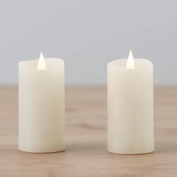 Flameless Candles-Kirkland's Home Led Soft Flame Votive Candle, Set Of 2 Ivory