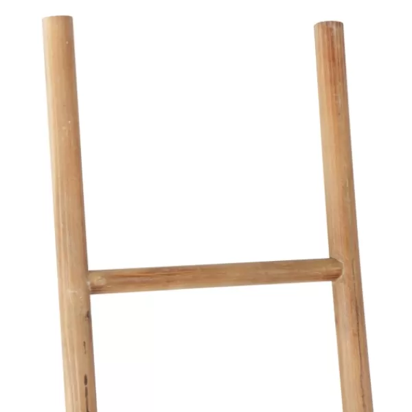 Decorative Accents-Kirkland's Home Light Brown Wood And Black Metal Ladders, Set Of 2 Brown/Black