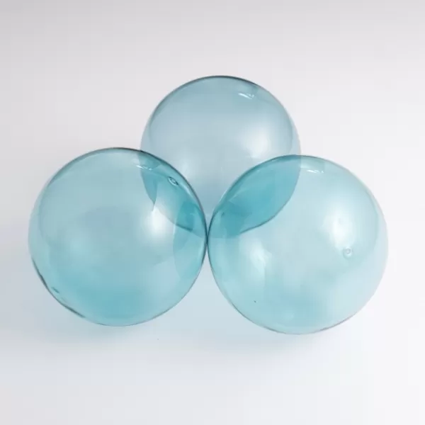 Bowl Filler-Kirkland's Home Light Glass Orbs, Set Of 3 Blue