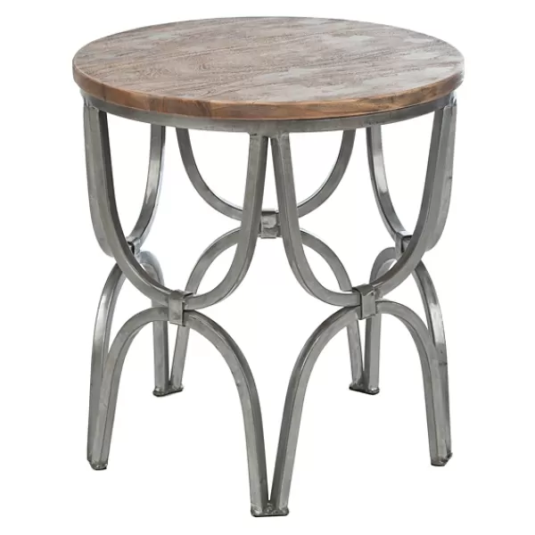 Accent & End Tables-Kirkland's Home Mango Wood Accent Table Brown