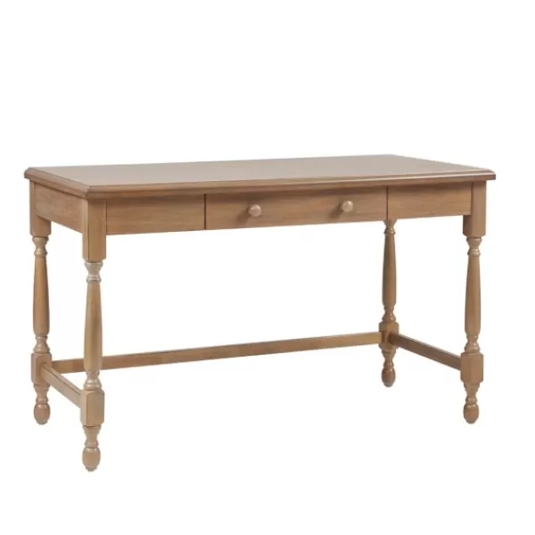 Office Furniture-Kirkland's Home Martha Stewart Natural Wood Turned Legs Desk