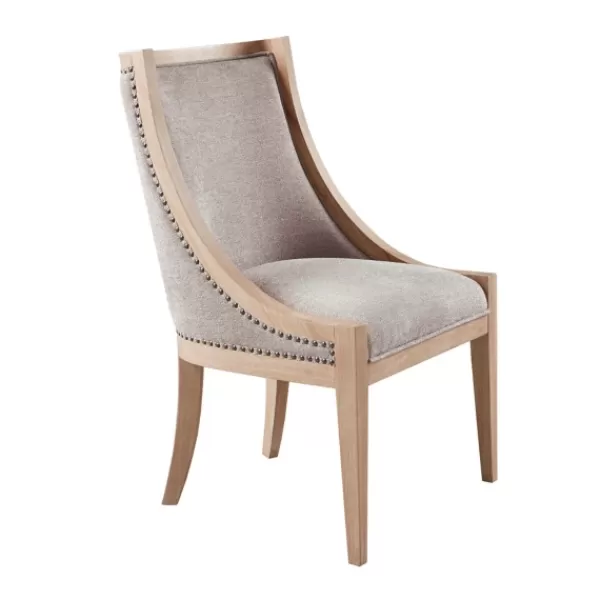 Dining Chairs-Kirkland's Home Martha Stewart Swoop Back Dining Chair Tan