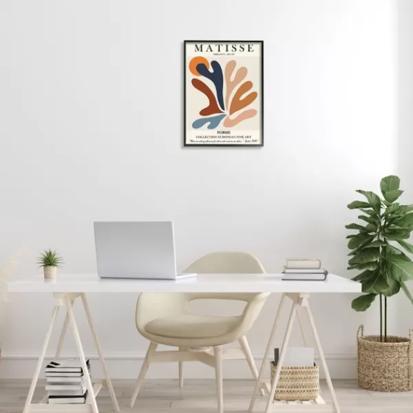 Canvas Art-Kirkland's Home Matisse Abstract Framed Canvas Art Print Multi