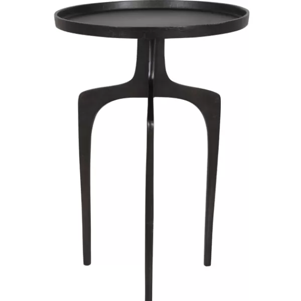 Accent & End Tables-Kirkland's Home Metal Arched Legs Side Table Black