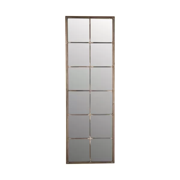 Decorative Mirrors-Kirkland's Home Metal Framed 12-Windowpane Mirror