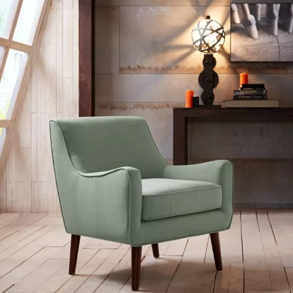 Accent Chairs-Kirkland's Home Mid-Century Modern Accent Chair Green